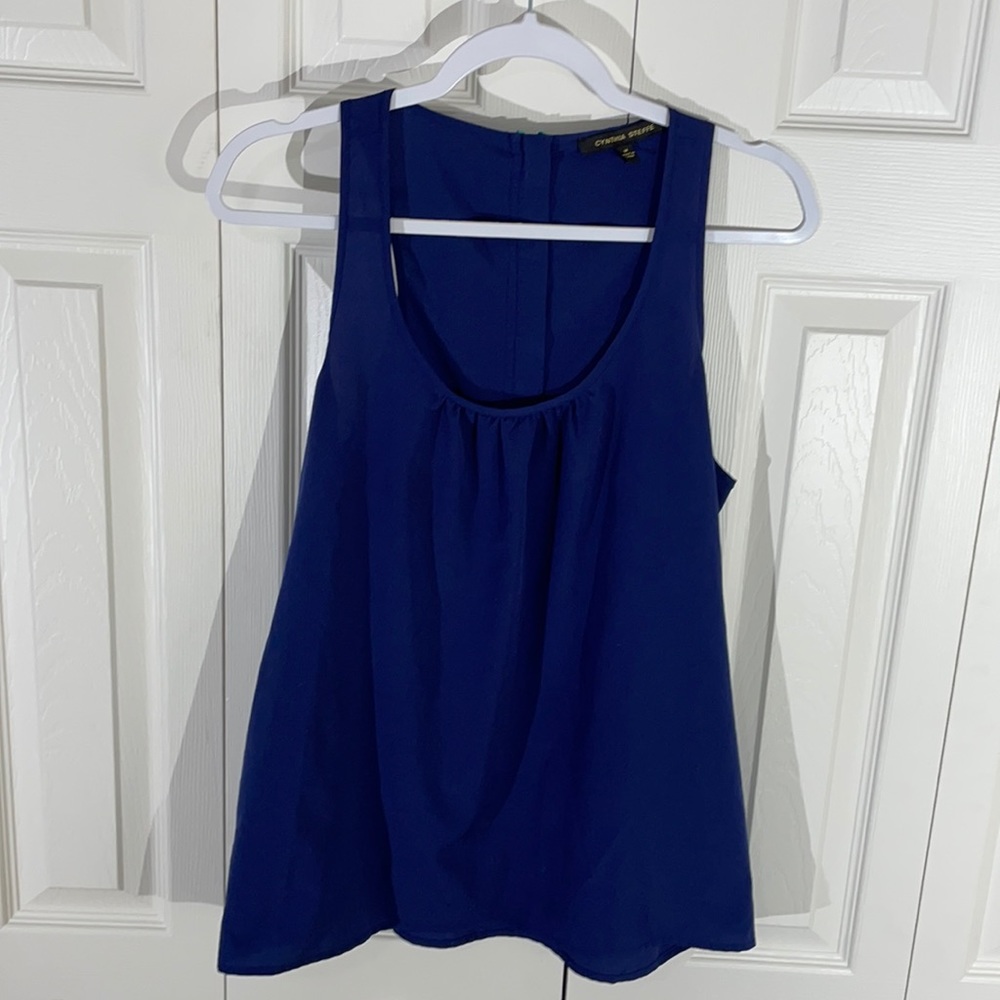 Cynthia Steffe racerback blouse